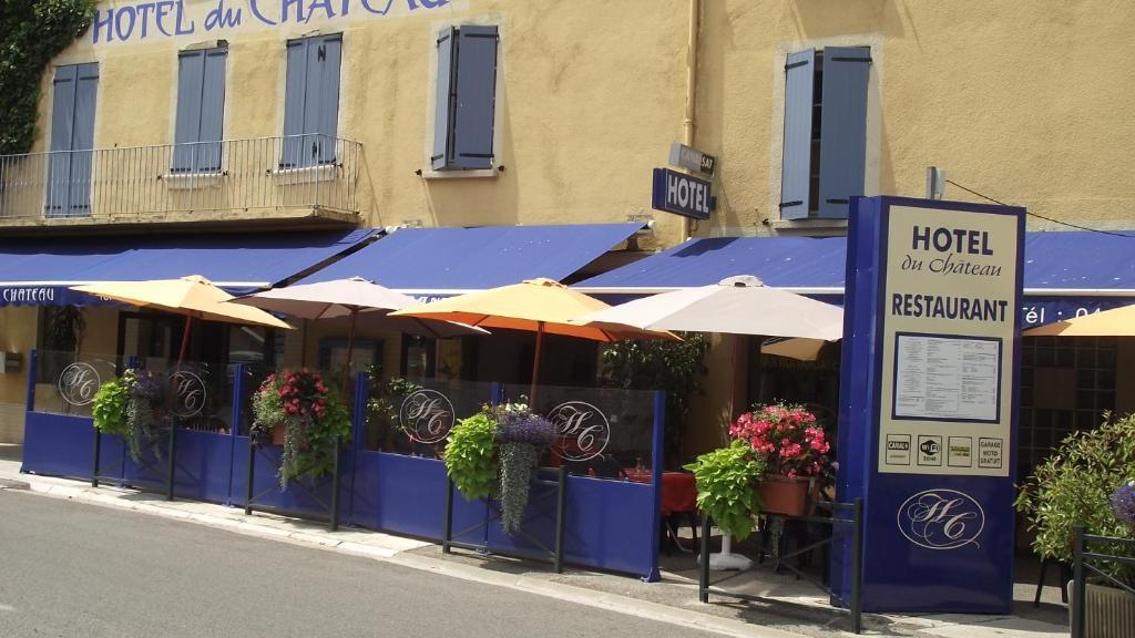 Hotel Du Chateau Chateau-Arnoux-Saint-Auban Exterior foto